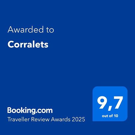 Corralets Villa Confrides Bagian luar foto